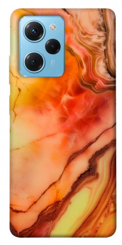 Чехол itsPrint Красный коралл мрамор для Xiaomi Poco X5 Pro 5G