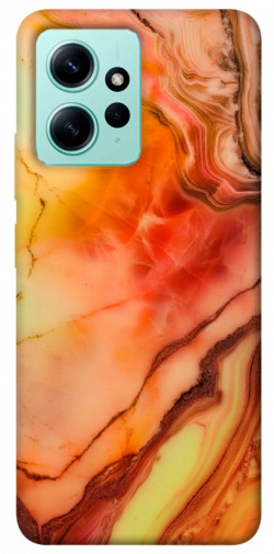 Чехол itsPrint Красный коралл мрамор для Xiaomi Redmi Note 12 4G