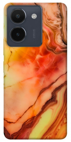 Чехол itsPrint Красный коралл мрамор для Vivo Y36