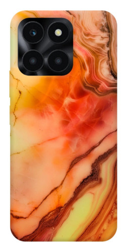 Чехол itsPrint Красный коралл мрамор для Huawei Honor X6a