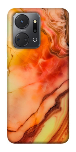 Чехол itsPrint Красный коралл мрамор для Huawei Honor X7a