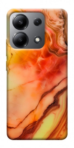 Чехол itsPrint Красный коралл мрамор для Xiaomi Redmi Note 13 4G