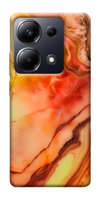 Чехол itsPrint Красный коралл мрамор для Xiaomi Redmi 13 4G / Poco M6 4G, мрамор, купить оптом с доставкой
