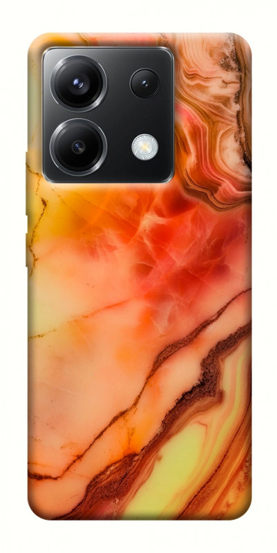 Чехол itsPrint Красный коралл мрамор для Xiaomi Poco X6, мрамор, купить оптом с доставкой
