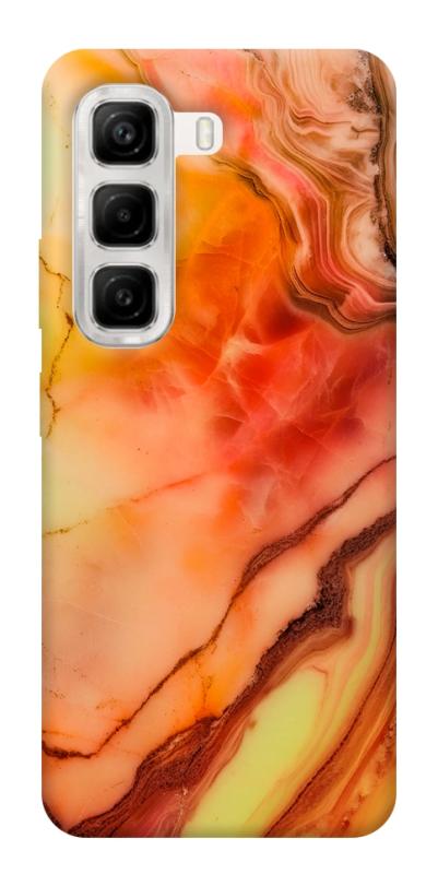 Чехол itsPrint Красный коралл мрамор для Infinix Hot 50 4G, мрамор, купить оптом с доставкой