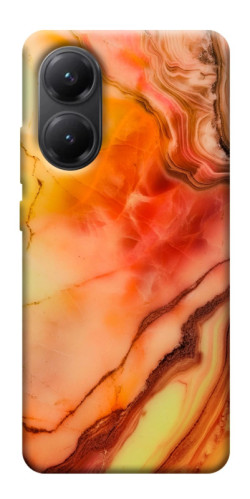 Чехол itsPrint Красный коралл мрамор для Xiaomi Poco X7 Pro