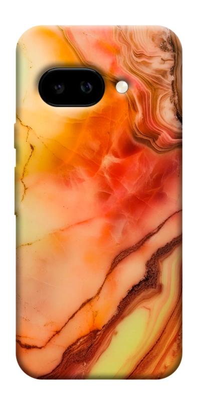 Чехол itsPrint Красный коралл мрамор для Google Pixel 9a, мрамор, купить оптом с доставкой