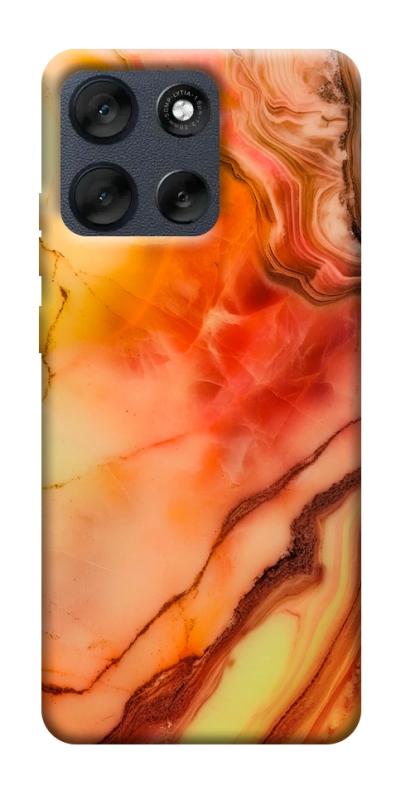 Чехол itsPrint Красный коралл мрамор для Motorola Moto G56 5G, мрамор, купить оптом с доставкой