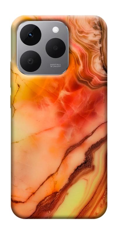 Чехол itsPrint Красный коралл мрамор для Realme 15T, мрамор, купить оптом с доставкой