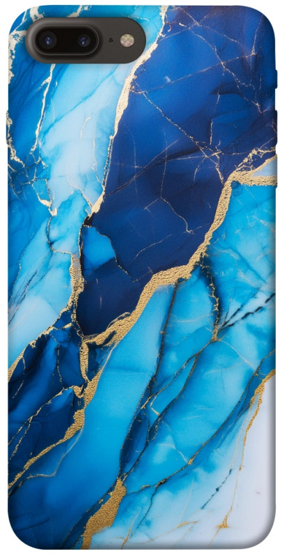Чохол itsPrint Blue marble для Apple iPhone 7 plus / 8 plus (5.5"), мармур, купити оптом з доставкою