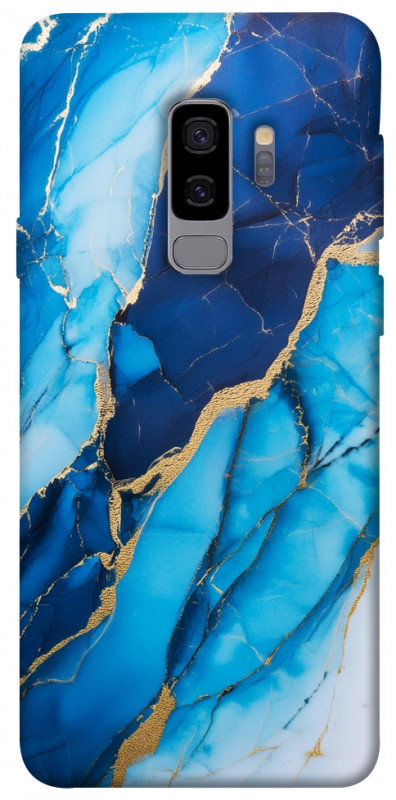 Чехол itsPrint Blue marble для Samsung Galaxy S9+, мрамор, купить оптом с доставкой
