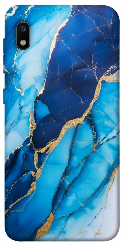 Чехол itsPrint Blue marble для Samsung Galaxy A10 (A105F), мрамор, купить оптом с доставкой