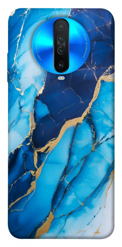 Чехол itsPrint Blue marble для Xiaomi Redmi K30, мрамор, купить оптом с доставкой