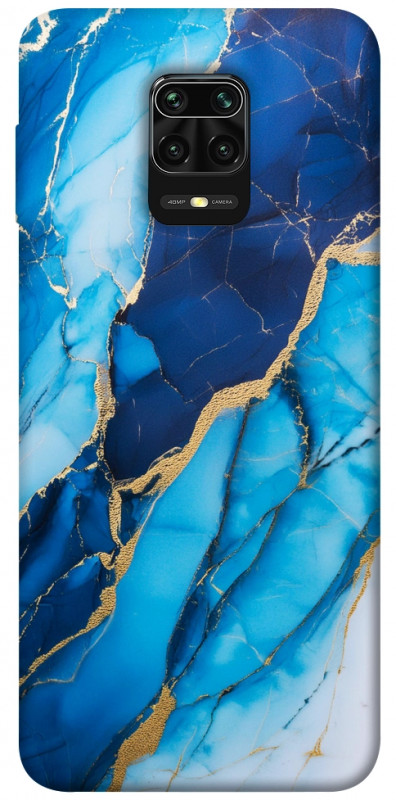 Чехол itsPrint Blue marble для Xiaomi Redmi Note 9s / Note 9 Pro / Note 9 Pro Max, мрамор, купить оптом с доставкой