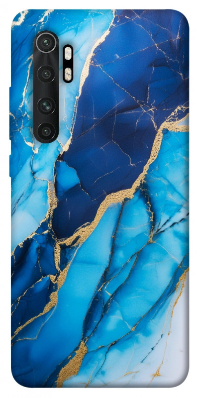 Чехол itsPrint Blue marble для Xiaomi Mi Note 10 Lite, мрамор, купить оптом с доставкой