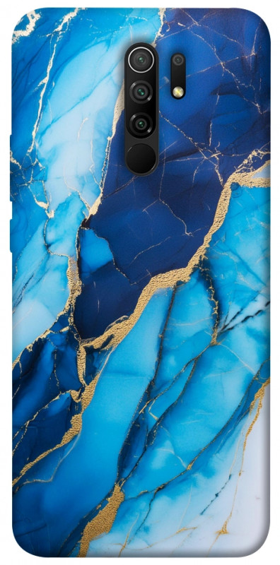 Чехол itsPrint Blue marble для Xiaomi Redmi 9, мрамор, купить оптом с доставкой