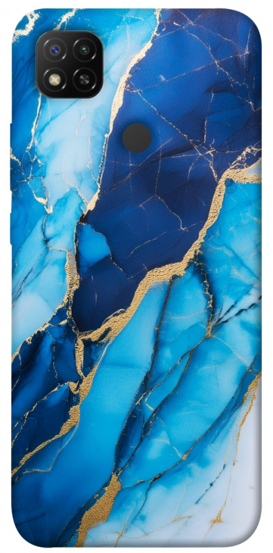 Чехол itsPrint Blue marble для Xiaomi Redmi 9C, мрамор, купить оптом с доставкой