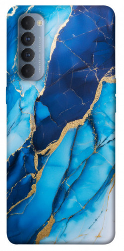 Чехол itsPrint Blue marble для Oppo Reno 4 Pro