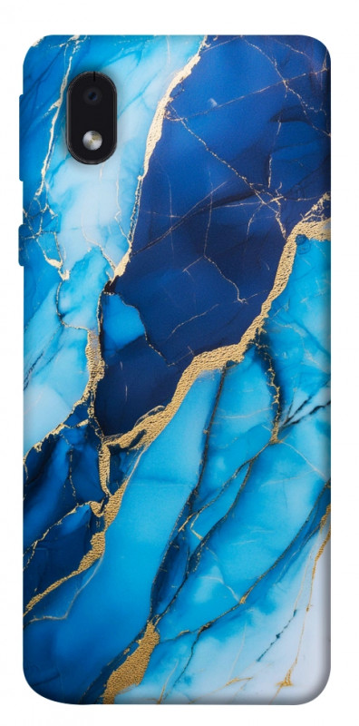 Чехол itsPrint Blue marble для Samsung Galaxy M01 Core / A01 Core, мрамор, купить оптом с доставкой