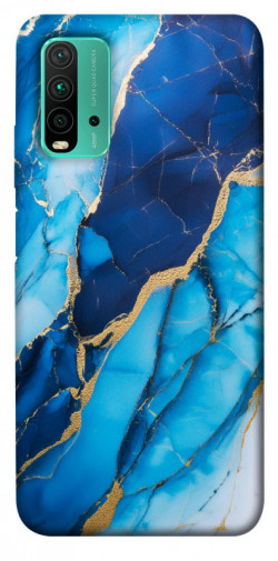 Чехол itsPrint Blue marble для Xiaomi Redmi Note 9 4G / Redmi 9 Power / Redmi 9T