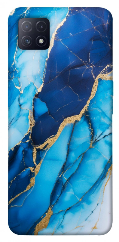 Чехол itsPrint Blue marble для Oppo A72 5G / A73 5G, мрамор, купить оптом с доставкой