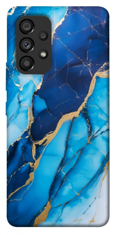 Чехол itsPrint Blue marble для Samsung Galaxy A53 5G, мрамор, купить оптом с доставкой