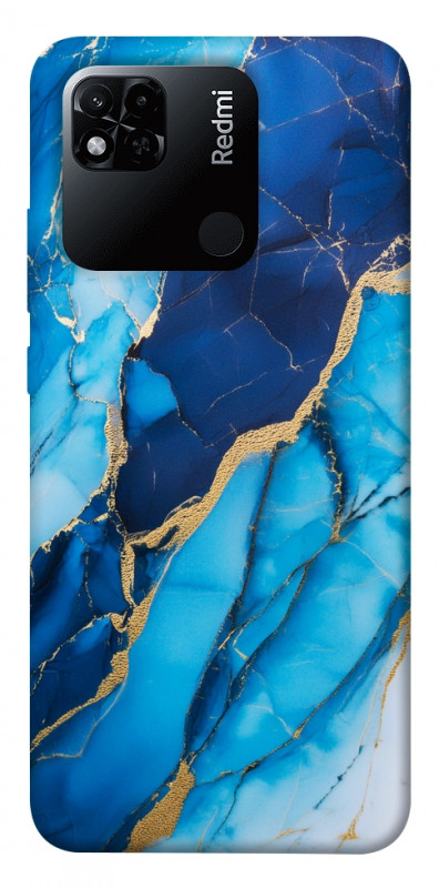 Чехол itsPrint Blue marble для Xiaomi Redmi 10A, мрамор, купить оптом с доставкой