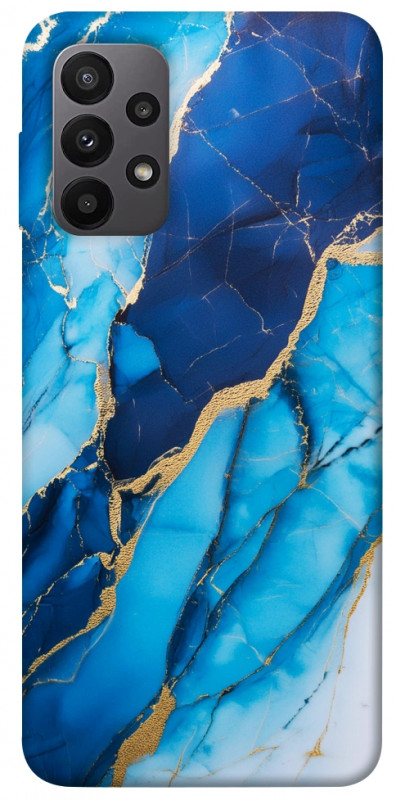 Чехол itsPrint Blue marble для Samsung Galaxy A23 4G, мрамор, купить оптом с доставкой