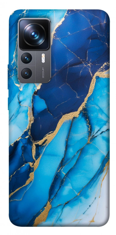 Чехол itsPrint Blue marble для Xiaomi 12T / 12T Pro, мрамор, купить оптом с доставкой