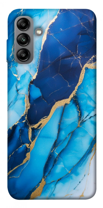 Чехол itsPrint Blue marble для Samsung Galaxy A04s, мрамор, купить оптом с доставкой