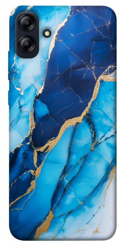 Чехол itsPrint Blue marble для Samsung Galaxy A04e, мрамор, купить оптом с доставкой