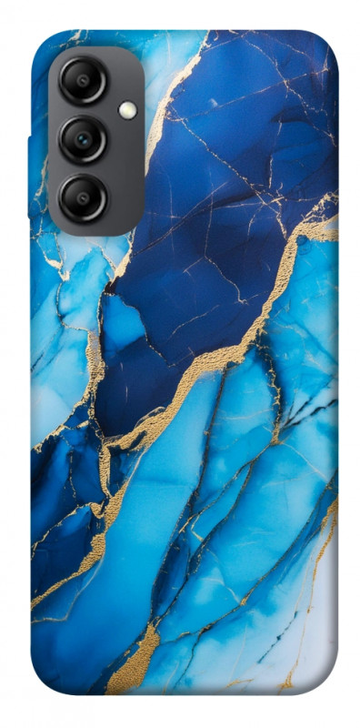 Чехол itsPrint Blue marble для Samsung Galaxy A14 4G/5G, мрамор, купить оптом с доставкой