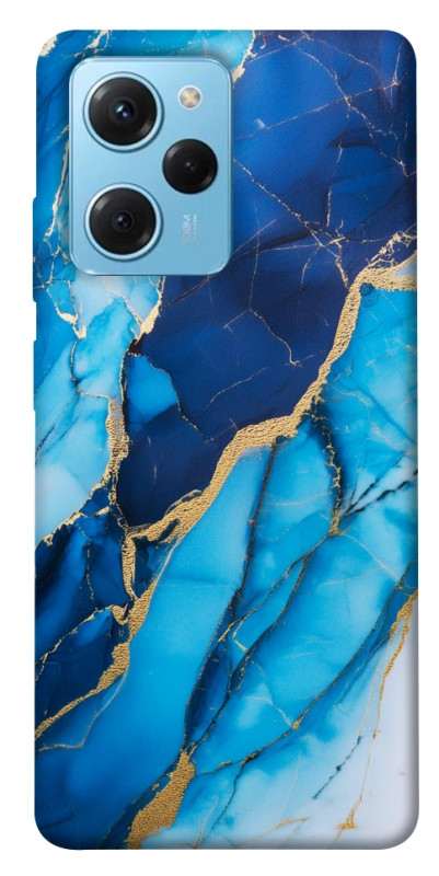 Чехол itsPrint Blue marble для Xiaomi Poco X5 Pro 5G, мрамор, купить оптом с доставкой