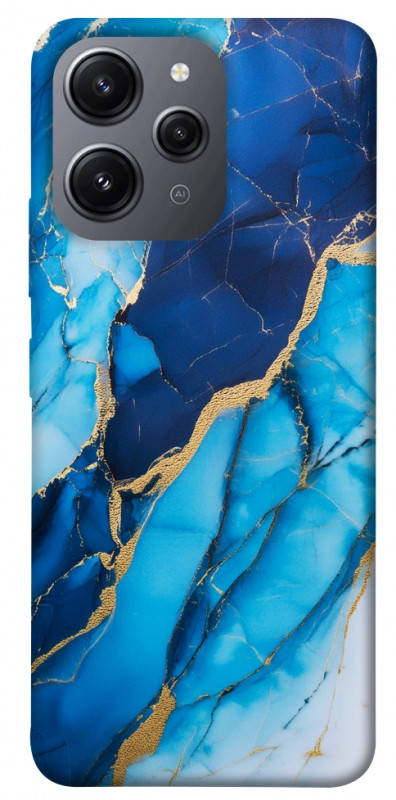 Чехол itsPrint Blue marble для Xiaomi Redmi 12, мрамор, купить оптом с доставкой
