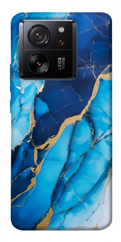 Чехол itsPrint Blue marble для Xiaomi 13T, мрамор, купить оптом с доставкой