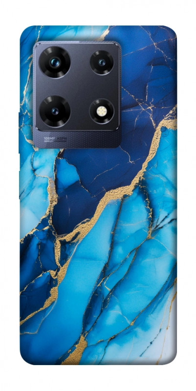 Чехол itsPrint Blue marble для Infinix Note 30 Pro, мрамор, купить оптом с доставкой