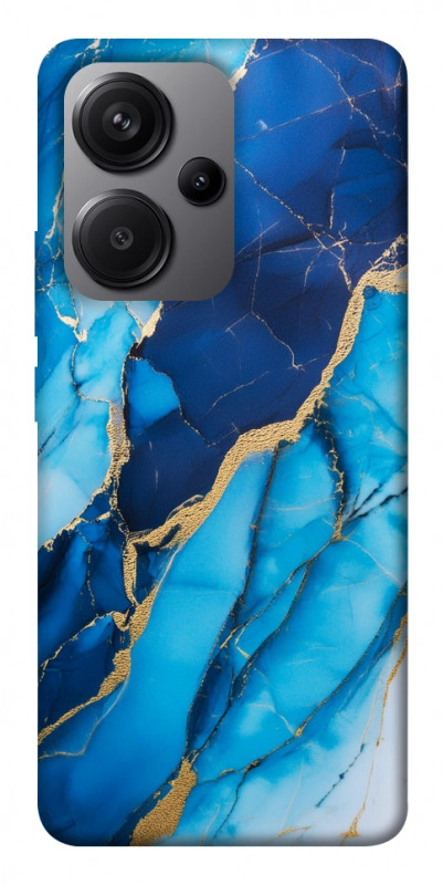 Чехол itsPrint Blue marble для Xiaomi Redmi Note 13 Pro+, мрамор, купить оптом с доставкой