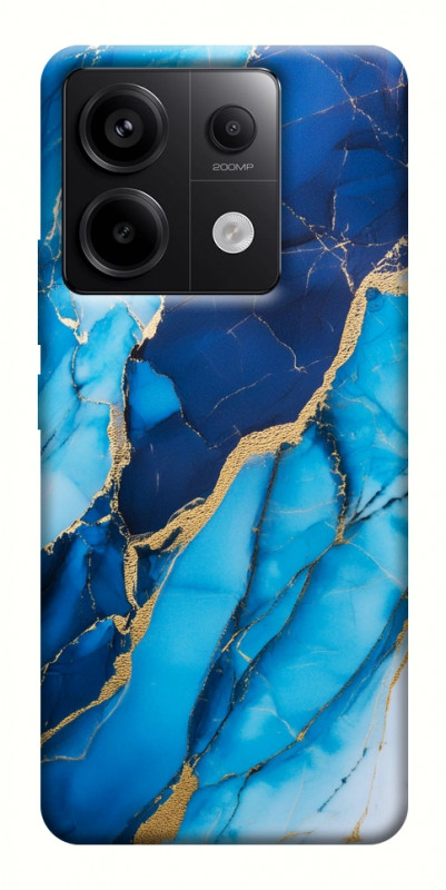 Чехол itsPrint Blue marble для Xiaomi Redmi Note 13 Pro 4G, мрамор, купить оптом с доставкой