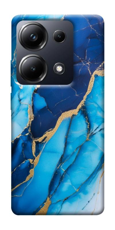 Чехол itsPrint Blue marble для Xiaomi Redmi 13 4G / Poco M6 4G, мрамор, купить оптом с доставкой