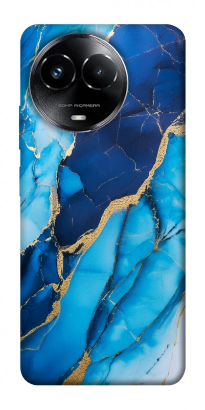 Чехол itsPrint Blue marble для Realme C67 4G, мрамор, купить оптом с доставкой