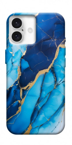 Чехол itsPrint Blue marble для Apple iPhone 16 Plus (6.7")