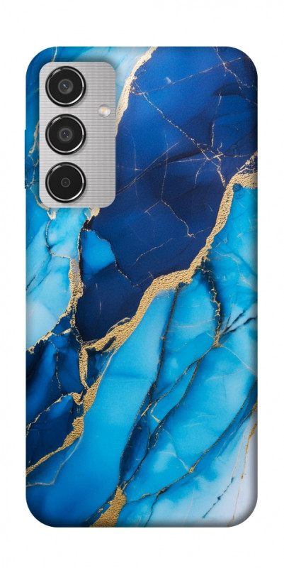 Чехол itsPrint Blue marble для Samsung Galaxy M35 5G, мрамор, купить оптом с доставкой