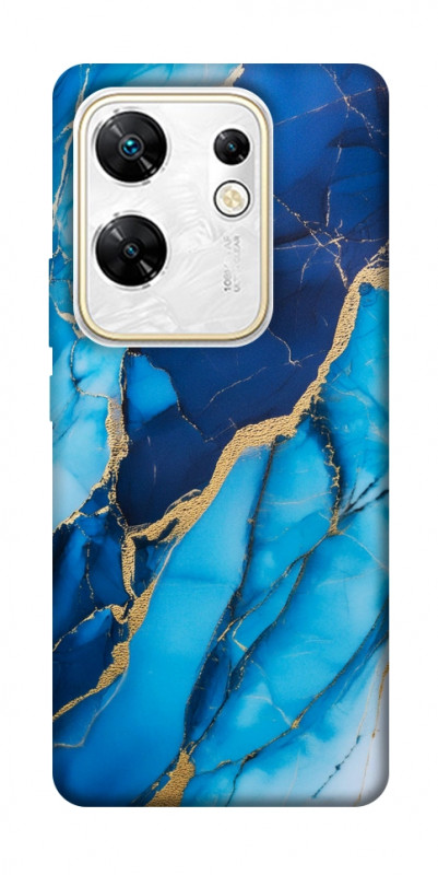 Чехол itsPrint Blue marble для Infinix Zero 30 4G, мрамор, купить оптом с доставкой