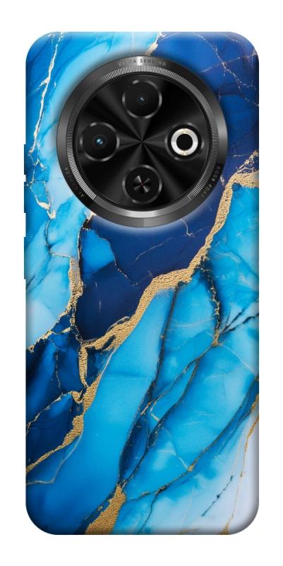 Чохол itsPrint Blue marble для TECNO Spark 30C, мармур, купити оптом з доставкою