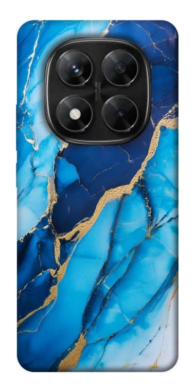 Чехол itsPrint Blue marble для Xiaomi Redmi Note 14 Pro 5G, мрамор, купить оптом с доставкой