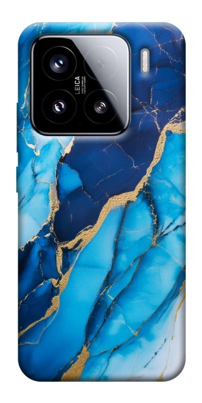 Чехол itsPrint Blue marble для Xiaomi 15, мрамор, купить оптом с доставкой