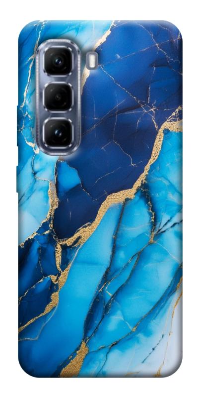 Чехол itsPrint Blue marble для Infinix Hot 50 Pro, мрамор, купить оптом с доставкой