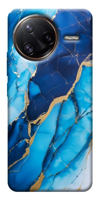 Чохол itsPrint Blue marble для Xiaomi Poco F7, мармур, купити оптом з доставкою