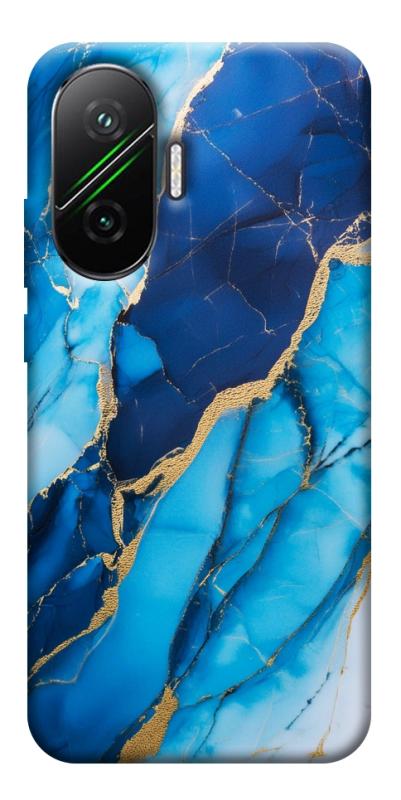 Чехол itsPrint Blue marble для Xiaomi Poco F7, мрамор, купить оптом с доставкой