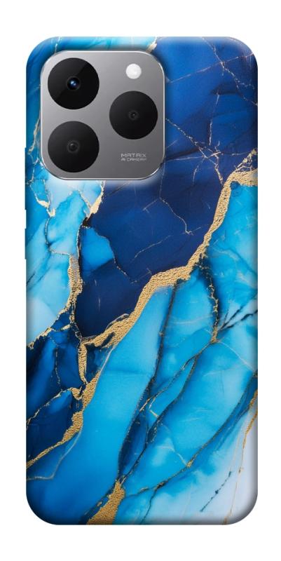 Чехол itsPrint Blue marble для Realme 15T, мрамор, купить оптом с доставкой